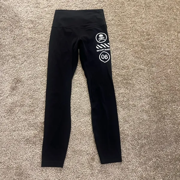 Lululemon align pant 25” Nulu 4 black established‎ 06 RARE - Image 6
