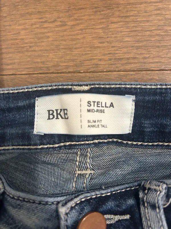 BKE Stella Mid-Rise Jeans Skinny Buckle - Image 5