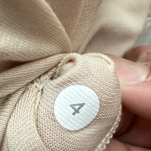 LULULEMON Strappy White Sports Bra - Image 6