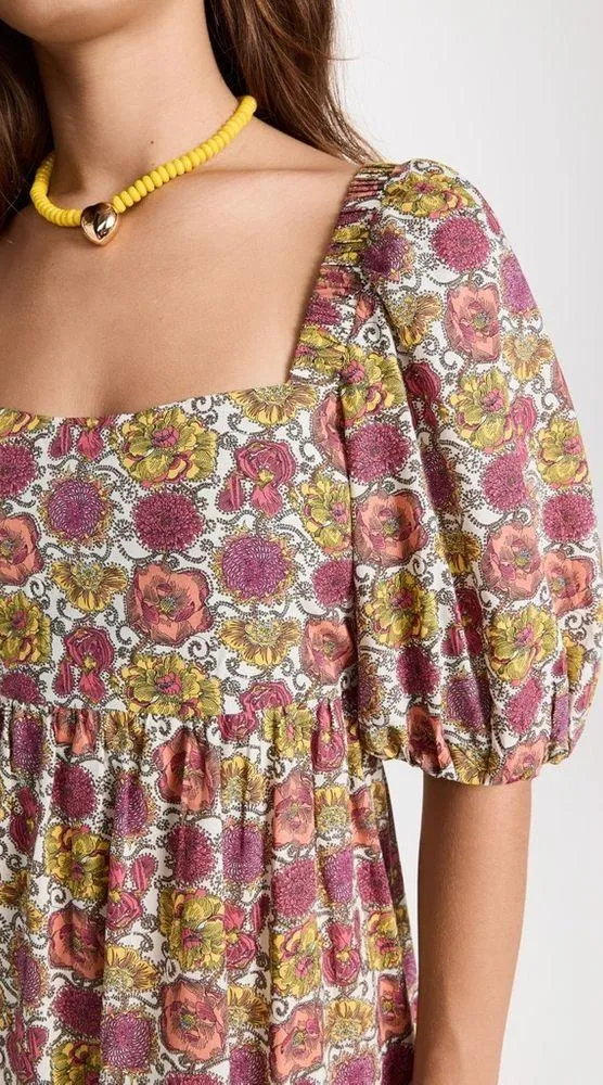 MINKPINK NWT Yasamin Tiered Midi Floral Dress Size XXL - Image 2