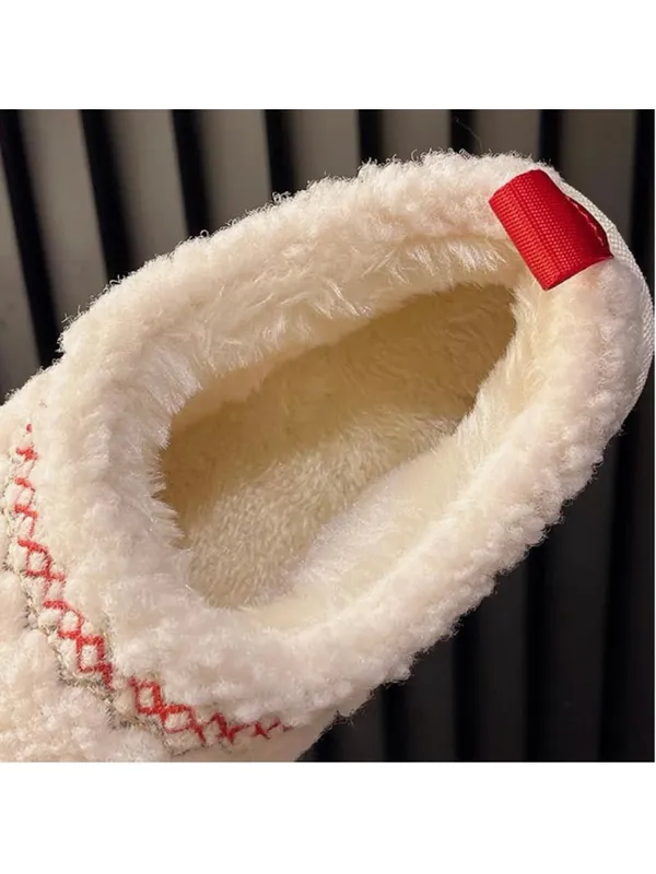 NEW Winter House Shoes Slippers Indoor OR Outdoor Cozy Fur Lined 9 - Image 7