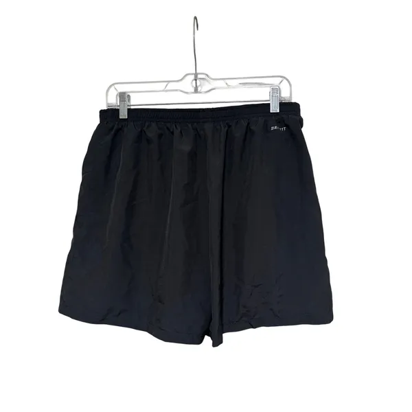 Nike Men's Dri-FIT Running Shorts Black L Lined Pockets - Image 6