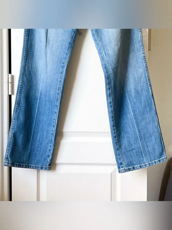 Emerson Fry Twin Doves Treasure Straight Jeans Worn Blue 30 EUC - Image 4