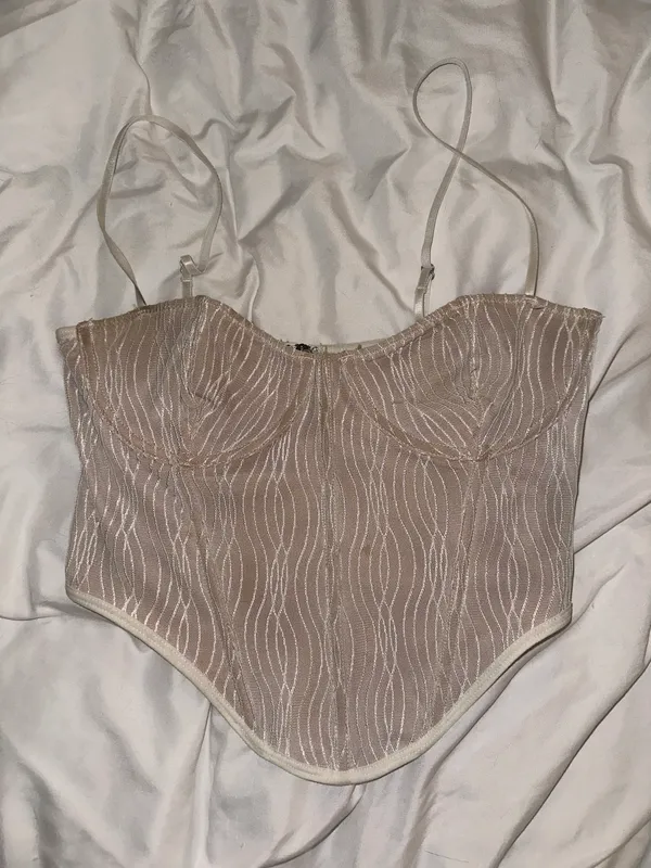 White Fox Corset Boutique Top - Image 2