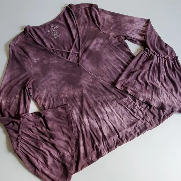 American Eagle soft & sexy blouse size small - Image 2
