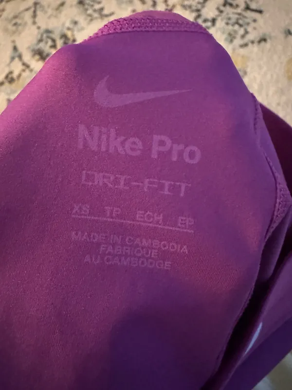 Purple Nike Pros - Image 3
