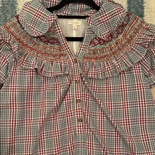 Anthropologie Pilcro Babydoll Mini Dress - Image 3