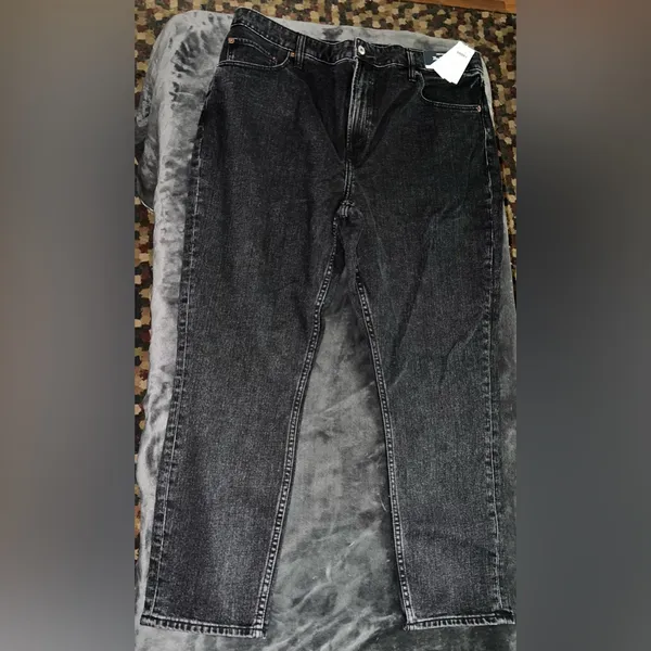 Abercrombie & Fitch Curve Love High Rise Skinny Jean in Black Size 16 (33) - Image 8