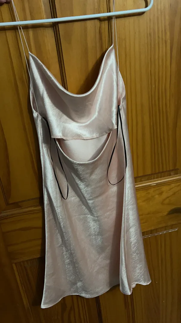 Shop Priceless Satin Mini Dress - Image 2