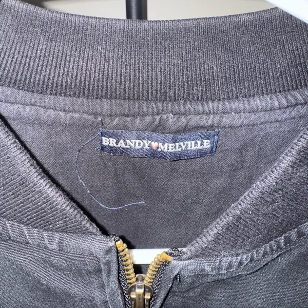 Brandy Melville ⭐️Black Bomber Jacket - Image 2