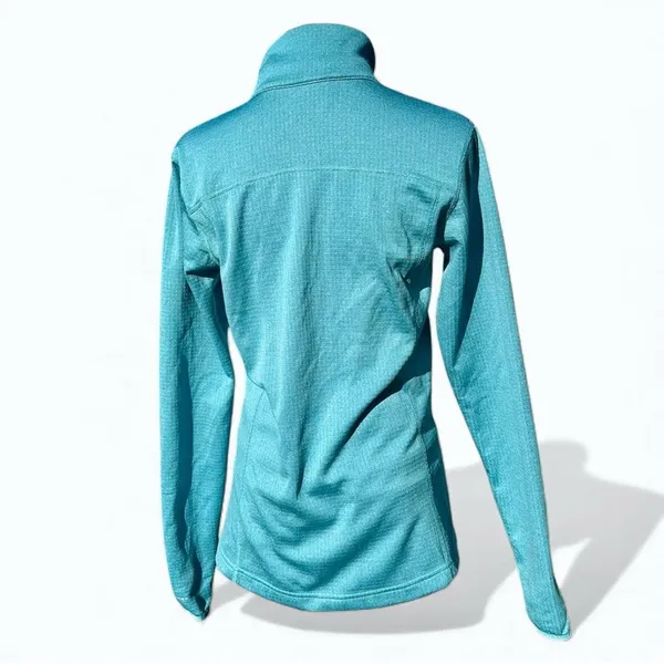 Columbia Women’s Small Teal Full Zip Performance Fleece Jacket Lightweight - Image 2