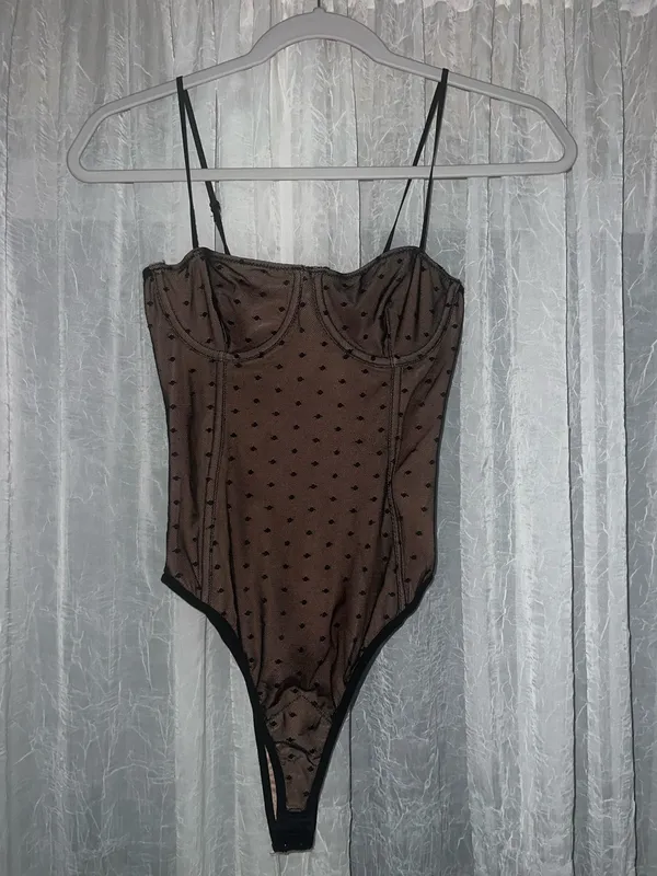 NWOT White Fox Boutique No Looking Back Bodysuit size XS - Image 2