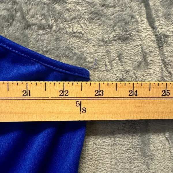 1952 | Royal Blue Minimalist Stretch Layering‎ Cami Tank Top Women 2X - Image 3