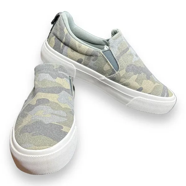 Jenn Ardor Camo Sneakers Women Size 7.5 Fashion Slip On Casual Memory‎ Foam New - Image 6