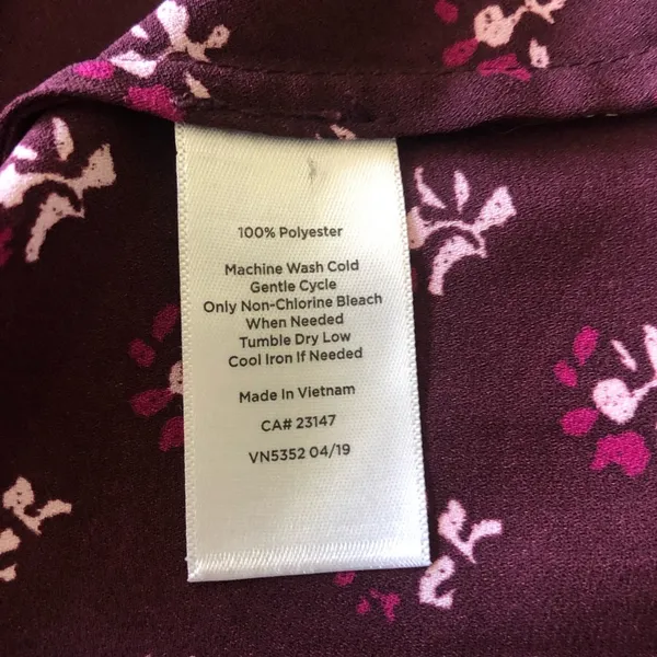 Talbots XL Semi Sheer Blouse - Image 7