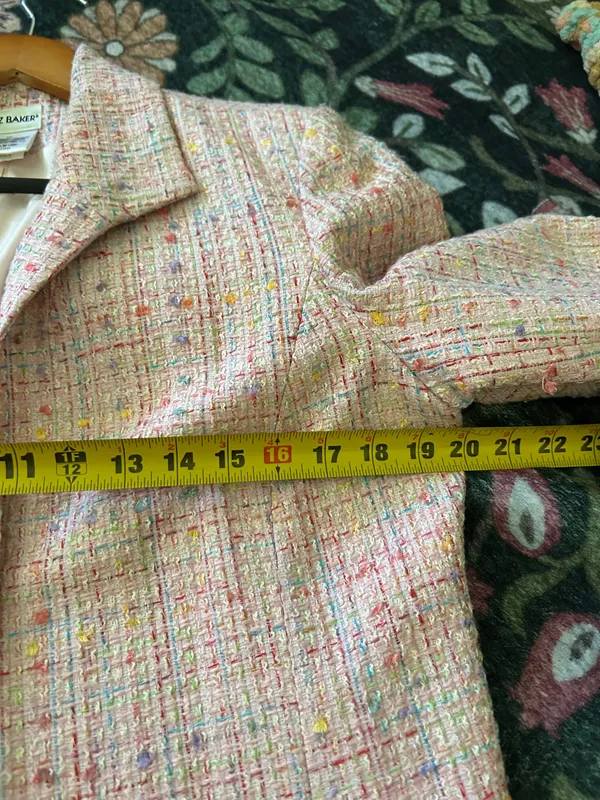 Vintage pink blazer - Image 6