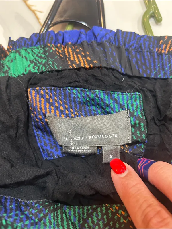Anthropologie Maeve Isobel Pleated Skirt. SZ S NWOT - Image 4