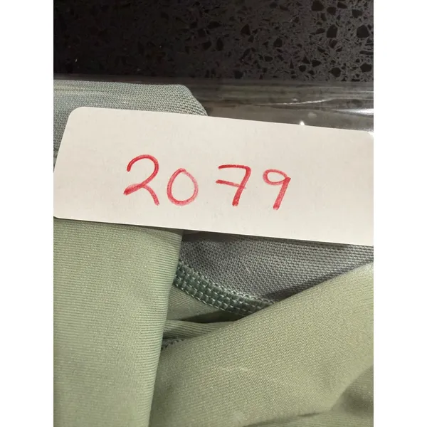 OFFLINE by Aerie‎ Goals 7/8 Legging High Rise Sage Green Mesh Pocket Medium - Image 7