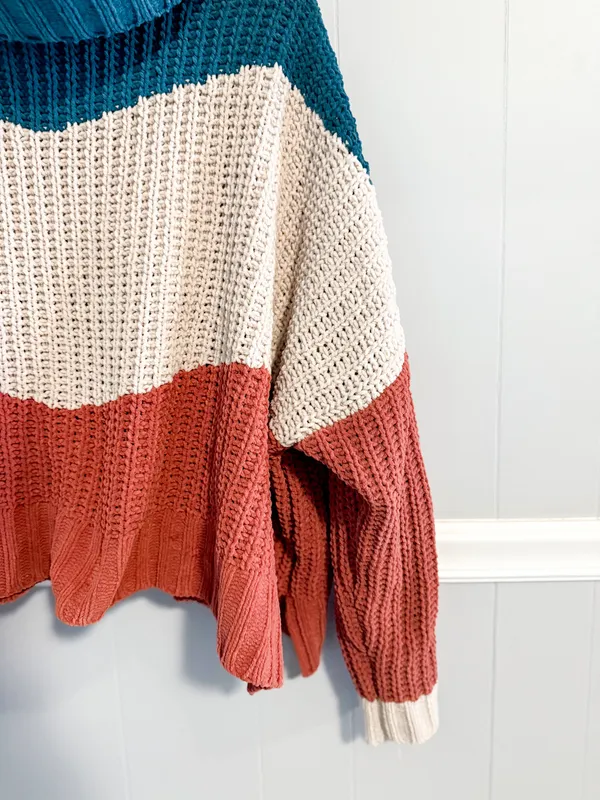 POL Chunky Knit Turtleneck Sweater - Image 4