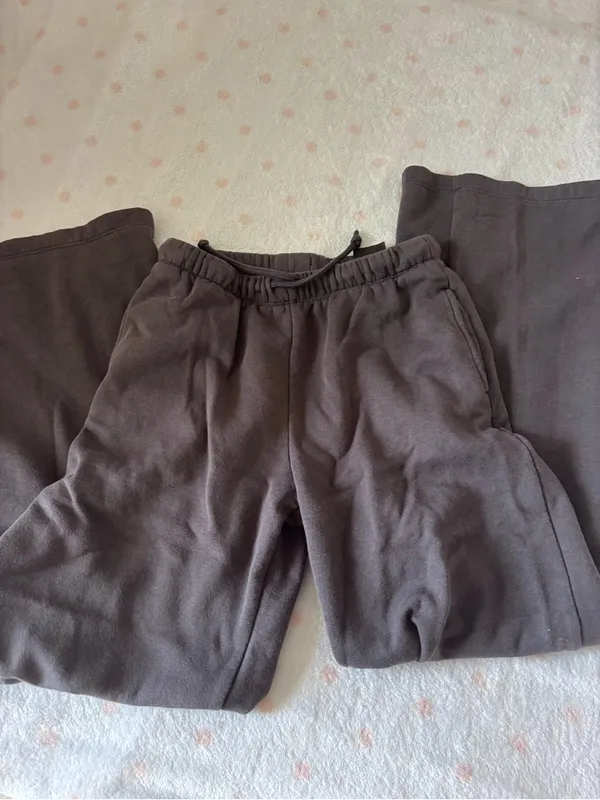 H&M Divided Charcoal Drawstring Joggers - Image 4