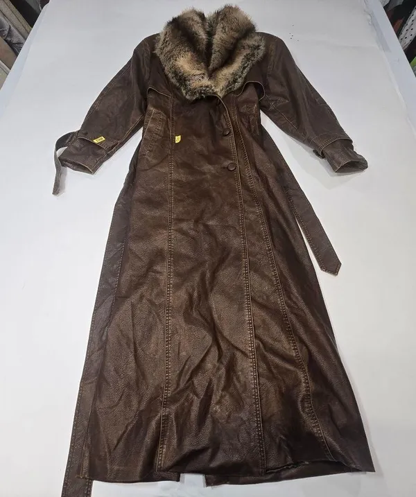 AFRM Saint Trench in Washed Brown Size XS - Image 2