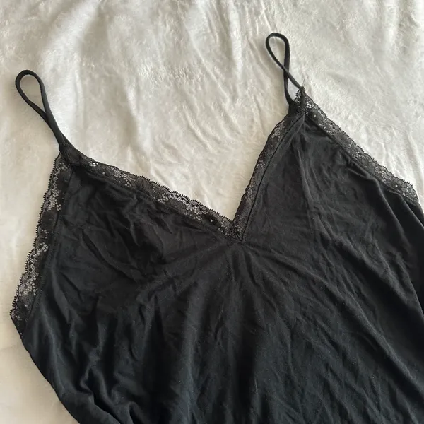 Victoria's Secret Black Lace Cami Top - Image 2