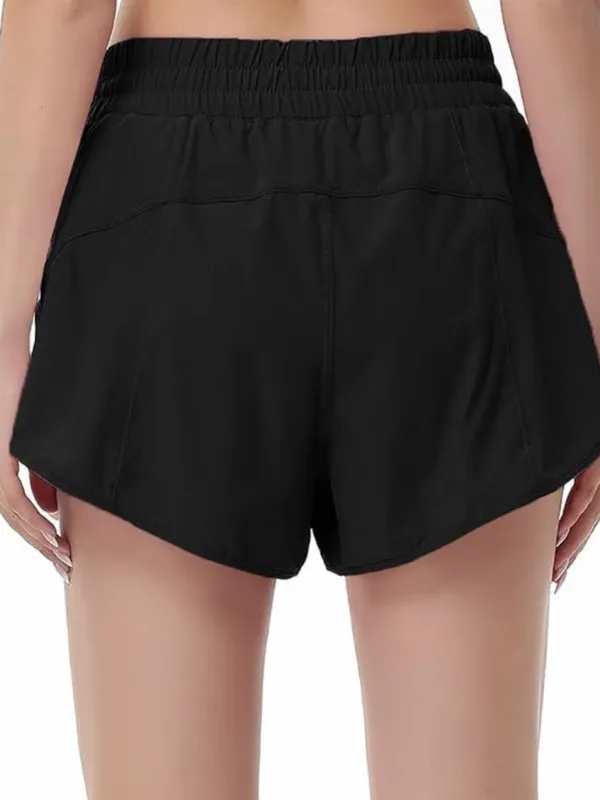 MCEDAR Running Shorts w Mesh Liner Black - Image 3