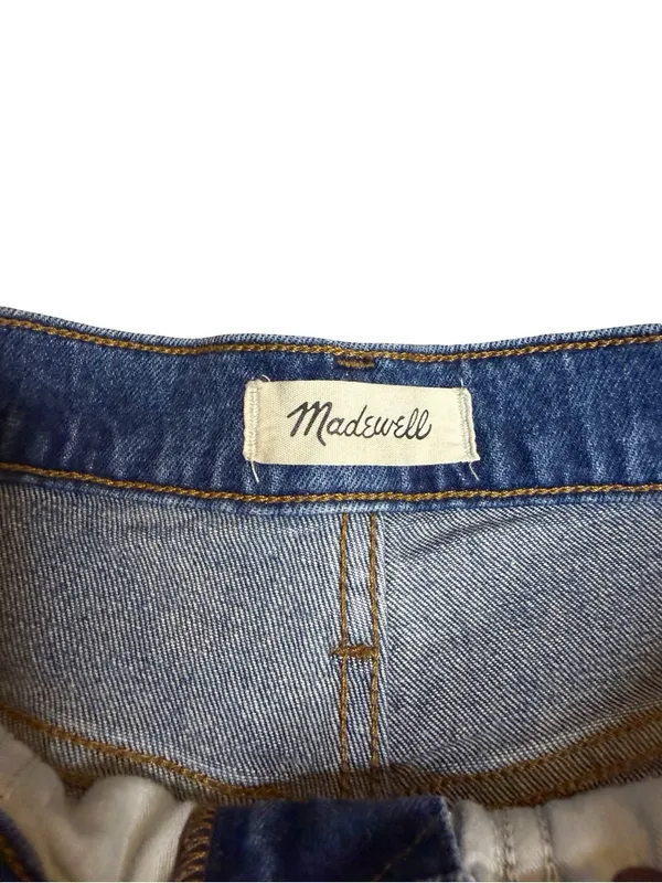 👖✨Madewell‎ Balloon Leg High Rise Crop Jeans Medium Wash Size 29✨👖 - Image 7