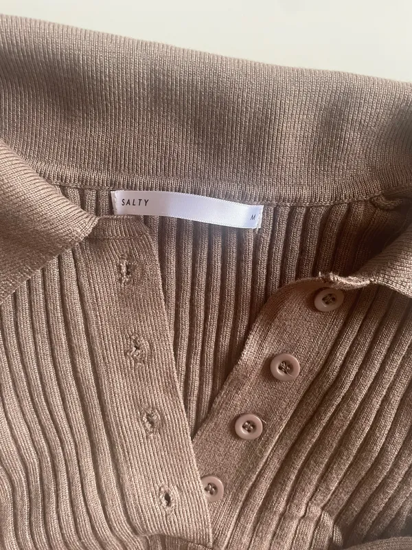 Salty Cropped Polo - Image 3