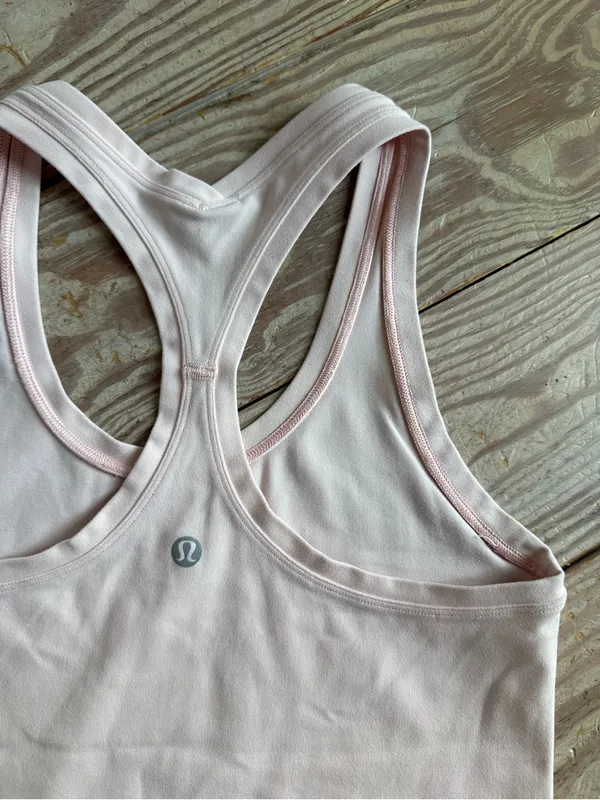 Lululemon Cool Racerback Tank Light Pink size 4 - Image 2