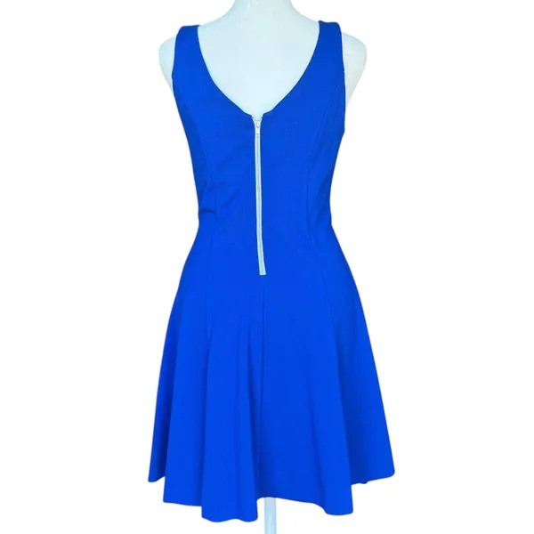 Amanda Uprichard Royal Blue Mini Dress‎ Sz XS - Image 4