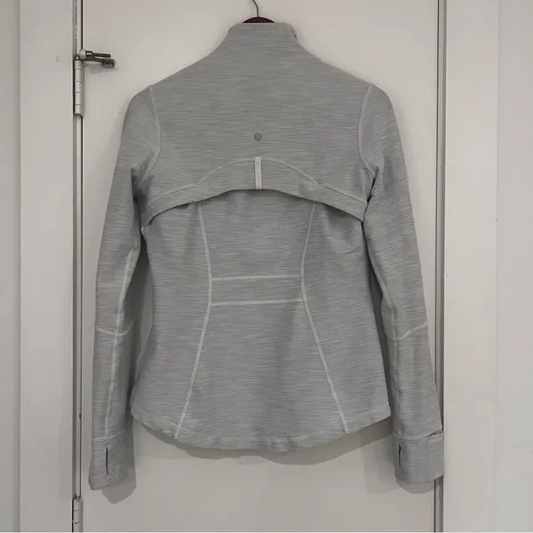 Lululemon Define Full Zip Jacket Heathered Grey - Image 2