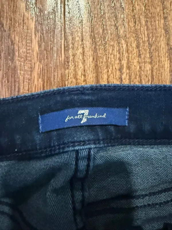 7 for all Mankind high waist skinny gwenevere jean 26 - Image 4