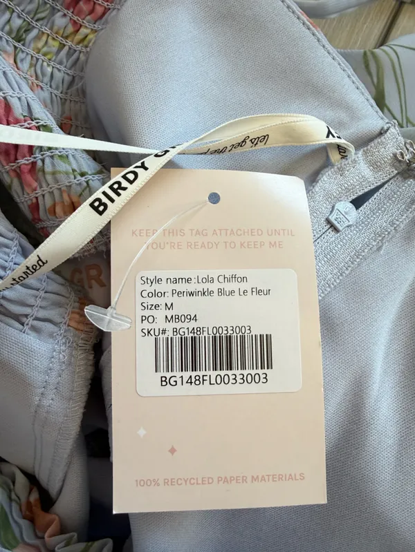 Birdy Grey Lola Dress Periwinkle Medium NWT - Image 10