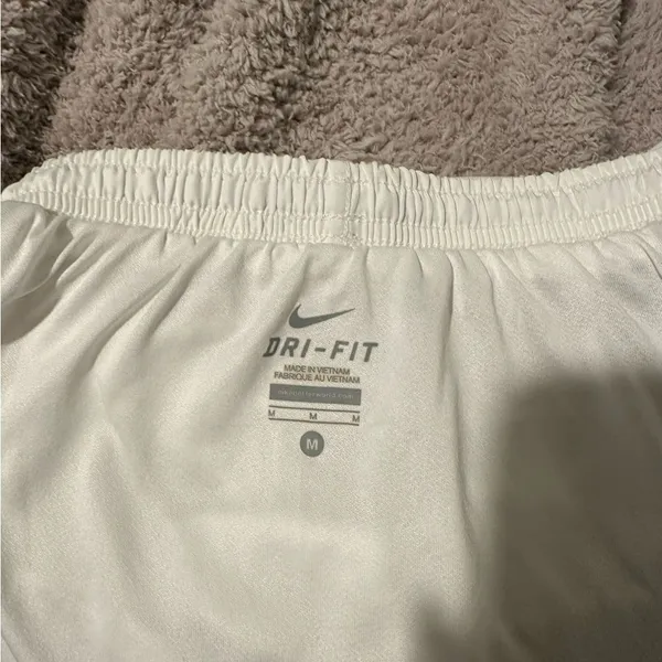 Nike Women's Athletic Shorts in White - Image 6