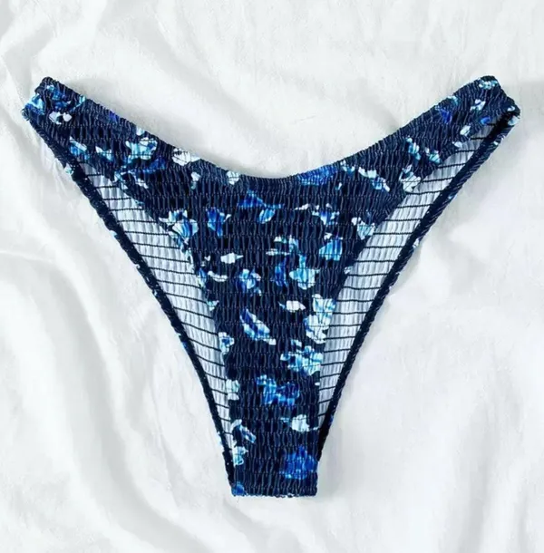 Floral Print Bikini Bottom Shein - Image 2