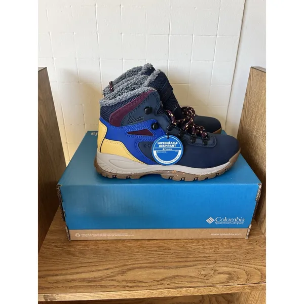 Columbia Yoncalla Hiking Boots Sz 7 Blue Winter Waterproof Gorpcore Waterproof - Image 6