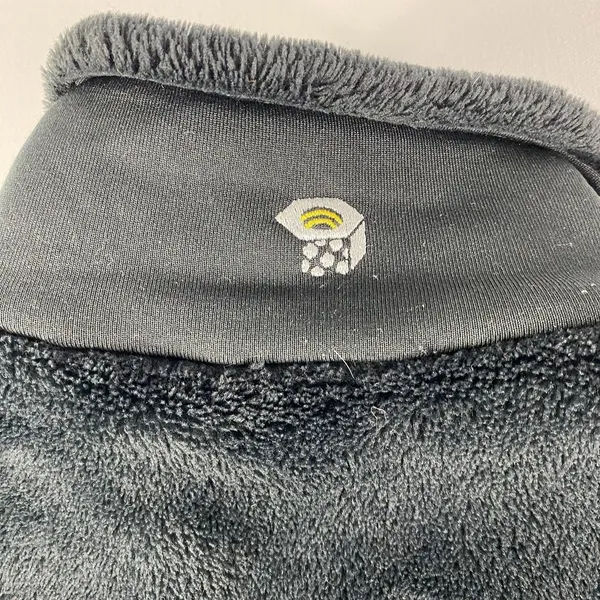 Mountain Hard Wear Jacket‎ Women's Small Fuzzy Fleece Full Zip Black Ladies - Image 7
