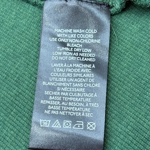 Pilcro Anthropologie Tank Top‎ Womens M Green Mock Neck Ribbed Raw Edge Boho - Image 8