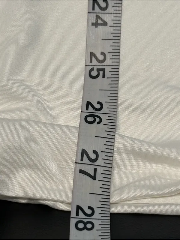 Oh Polly White Halter Neck with Side Cutouts and Ties. Size 6 - Image 11