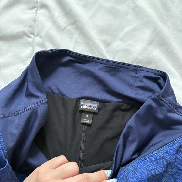 Patagonia‎ Active Stretch Skort Skirt Womens Small Blue Outdoor Hiking Fishing - Image 5