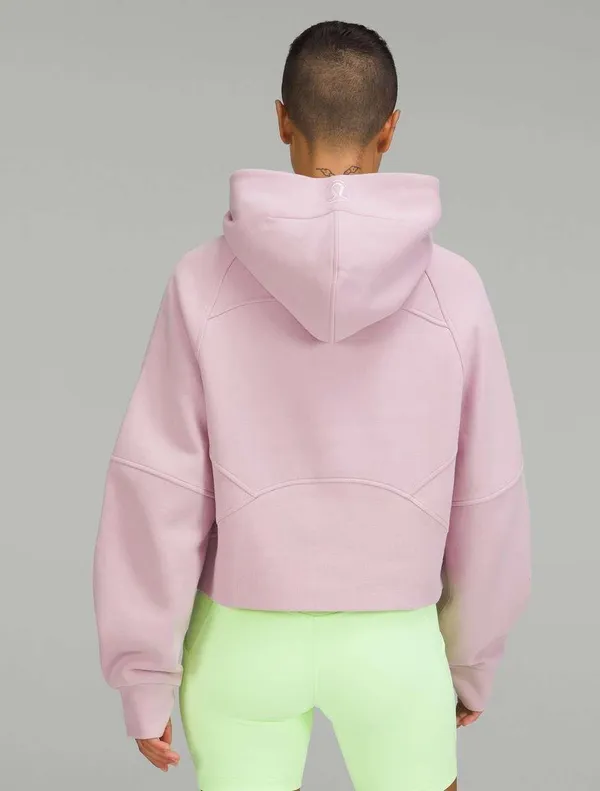 Lululemon Scuba Oversized Half-Zip Hoodie in Pink Peony - Image 2