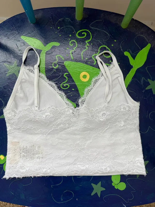 Altar'd State White Lace Tank Top - Image 2