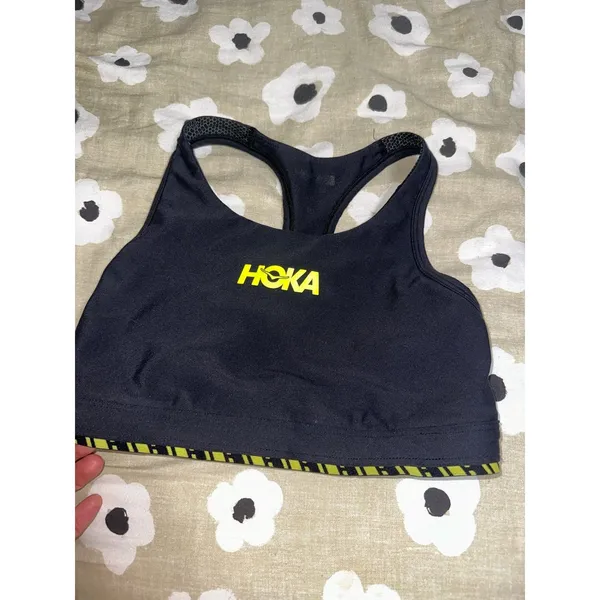 Hoka Black Sports Bra - Image 4