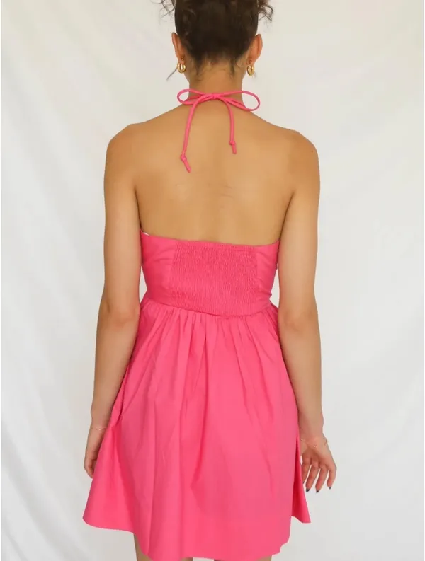 MINKPINK Pink Mini Dress - Image 3