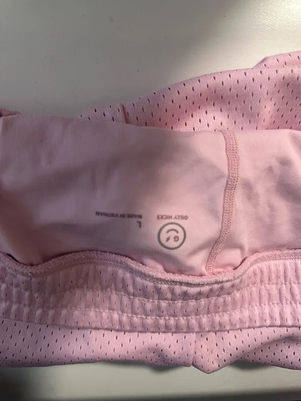Hollister Pink Gilly Hicks Active Mesh Shorts - Image 5