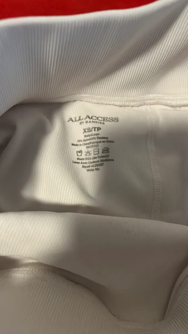 White Tennis Skirt - Image 4