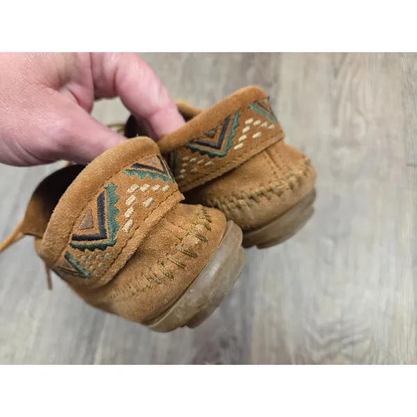 Minnetonka Mosaic Boot Urban Wanderer Suede Leather Shoes Women's 7.5 - Image 7