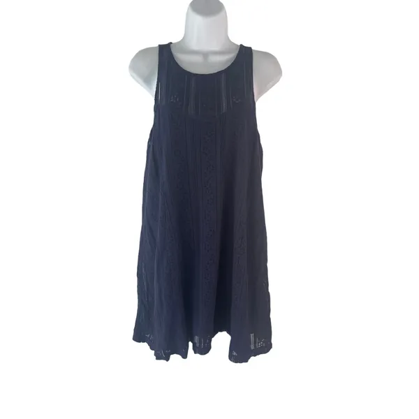 Abercrombie & Fitch Women's Size Medium‎ Blue Short Shift Dress - Image 2