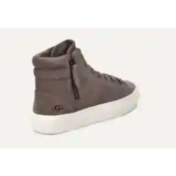 Ugg Ollie high top grey suede sneakers size 8 - Image 13